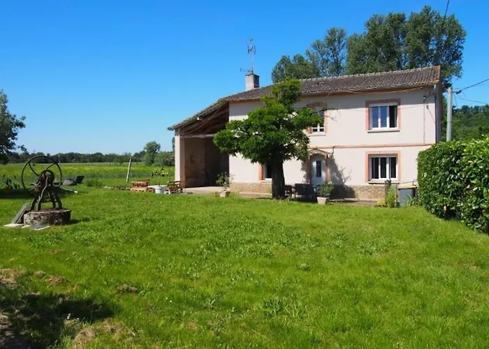 La A Jane, Familial En Pays Tarnais بيت للعطل *